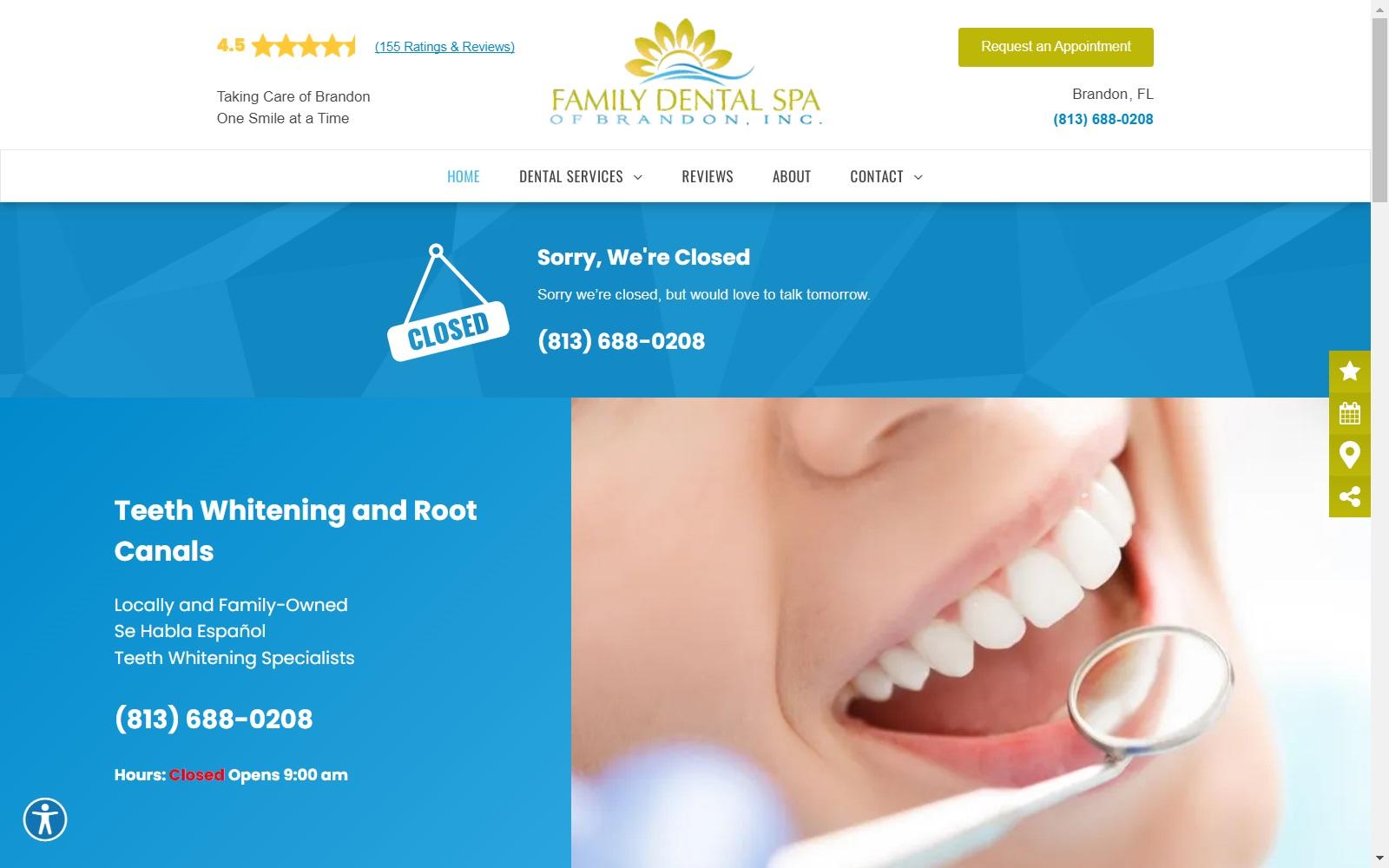 Family Dental Spa of Brandon screenshot