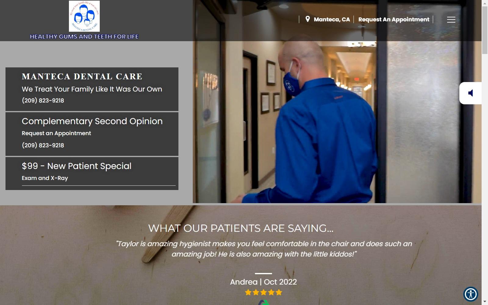 Manteca Dental Care screenshot