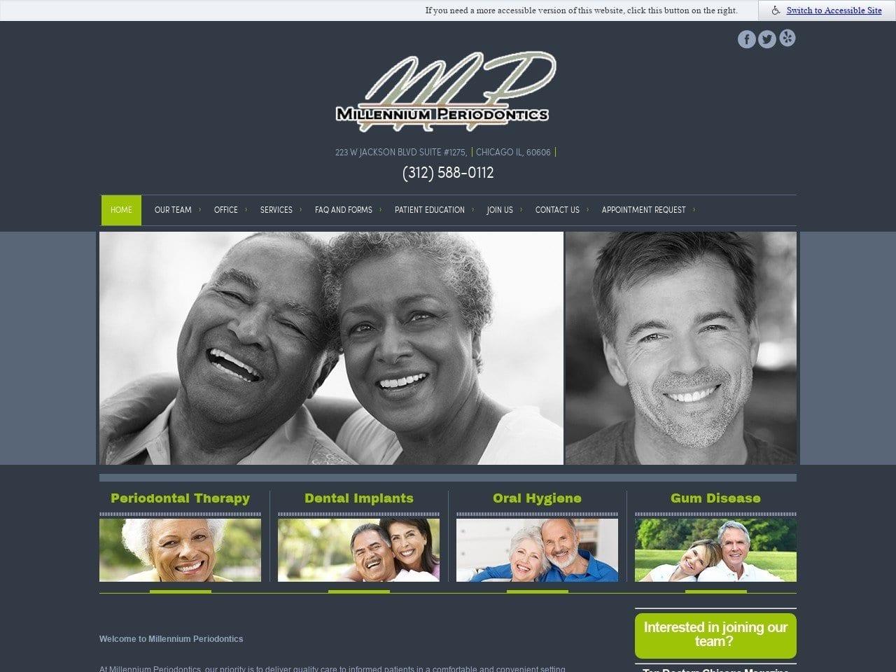 Millennium Periodontics screenshot