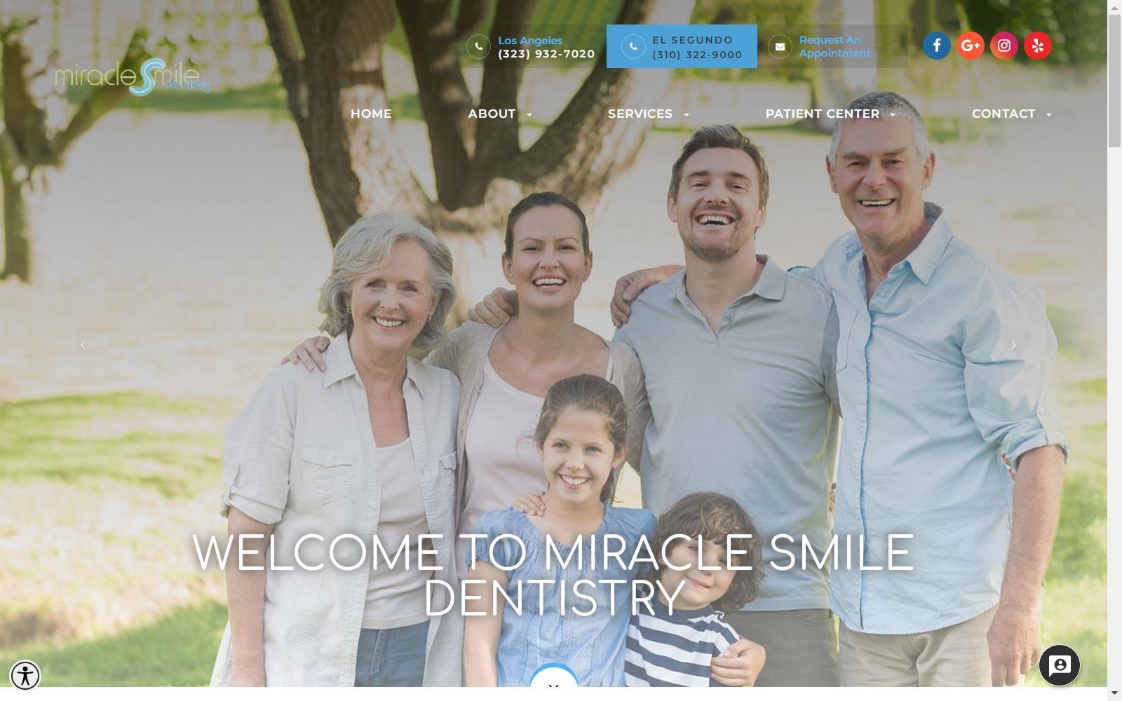 Miracle Smile Dentistry screenshot