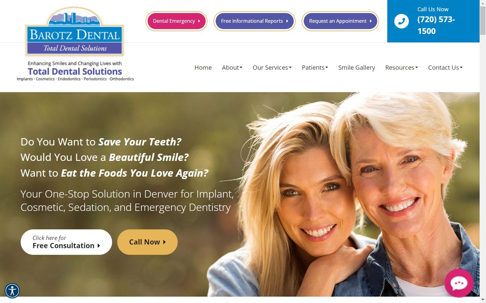Barotz Dental Total Dental Solutions screenshot