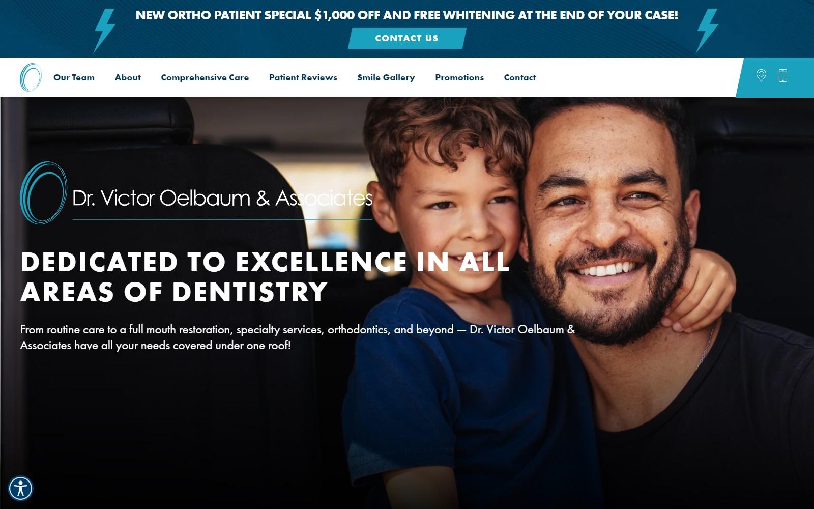 Dr. Victor Oelbaum & Associates screenshot