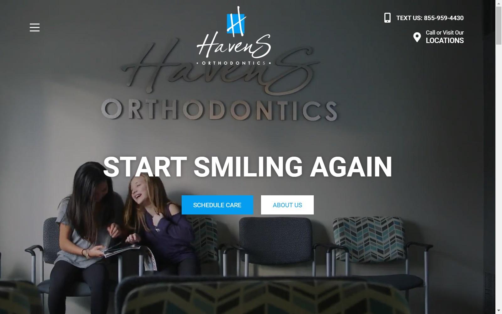 Havens Orthodontics screenshot