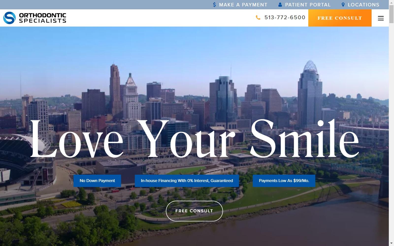 Orthodontic Specialists screenshot