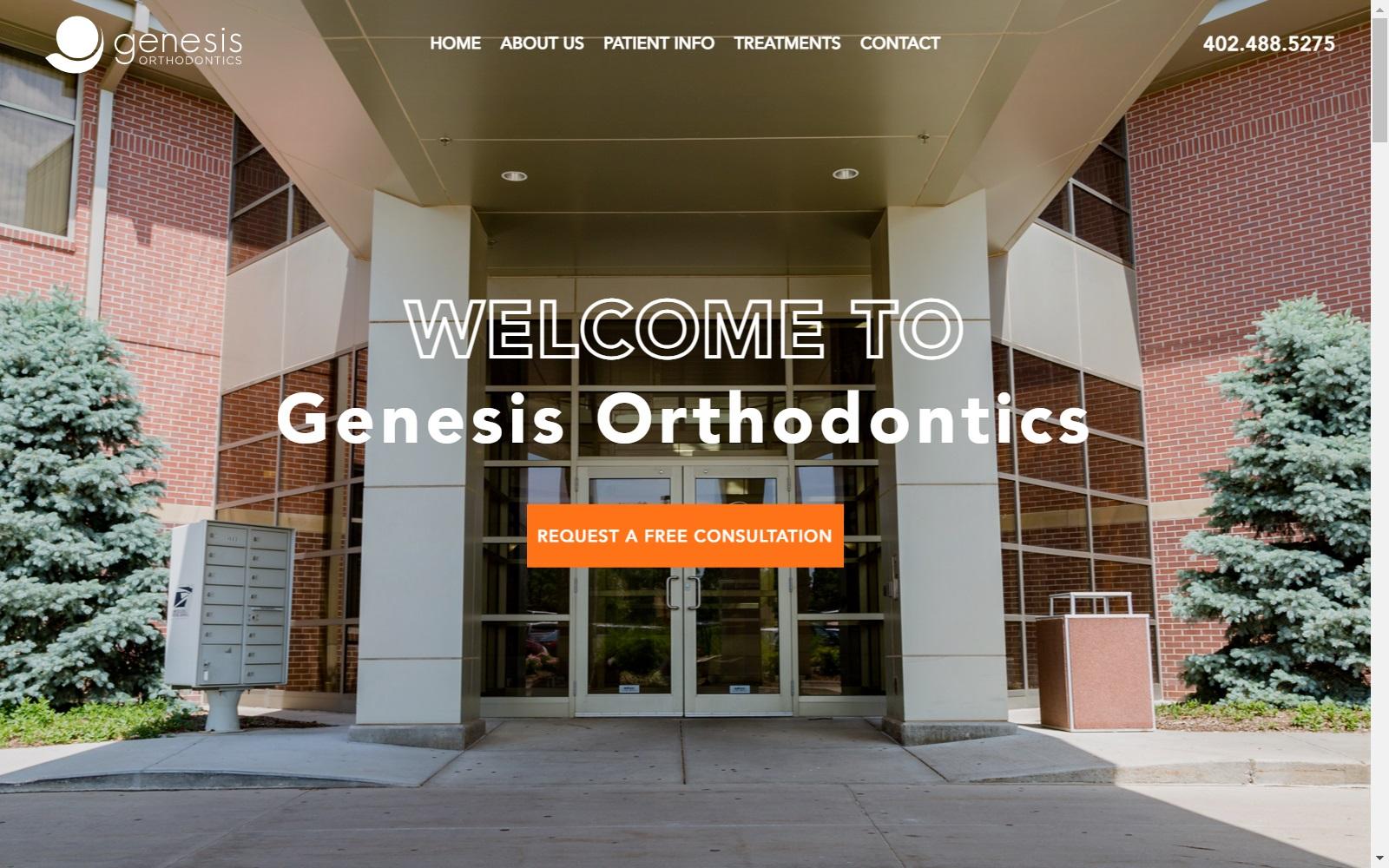 Genesis Orthodontics screenshot