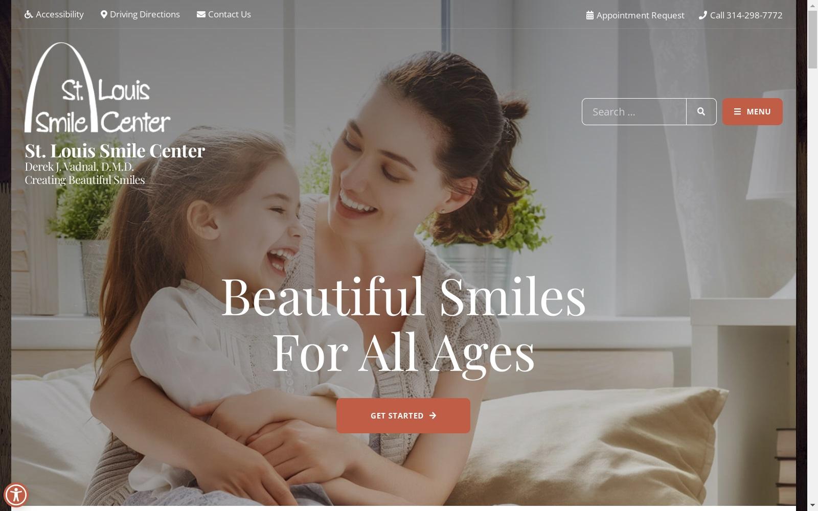 St Louis Smile Center screenshot