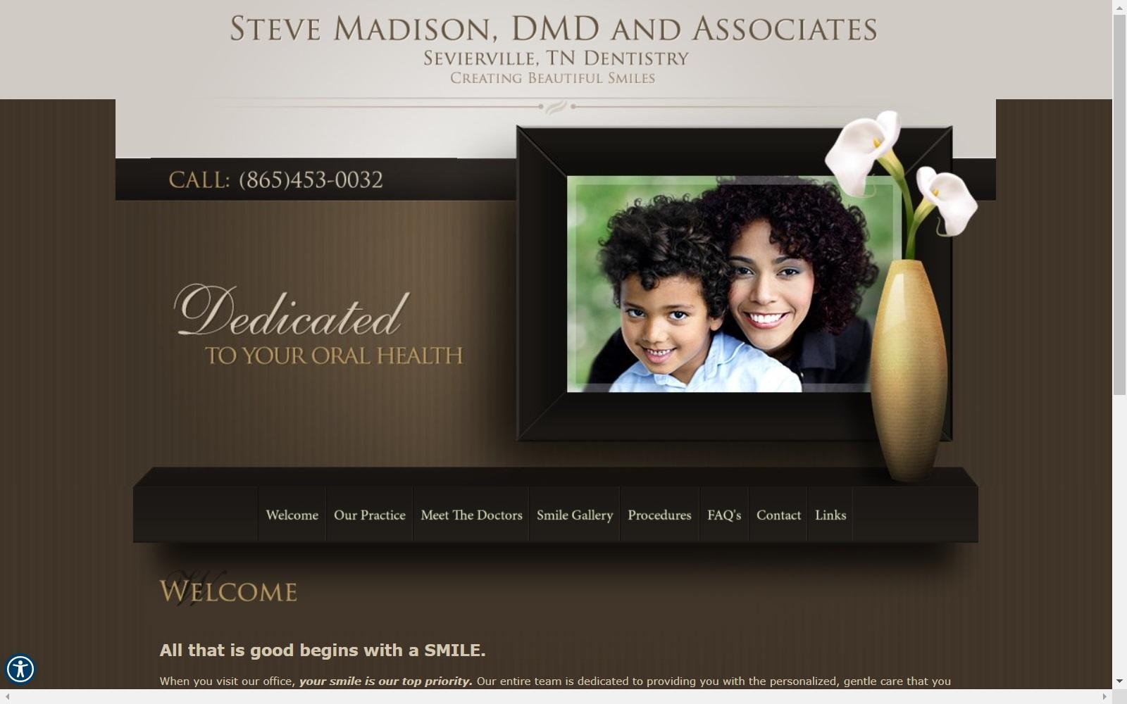 Steve Madison D.M.D. & Associates screenshot