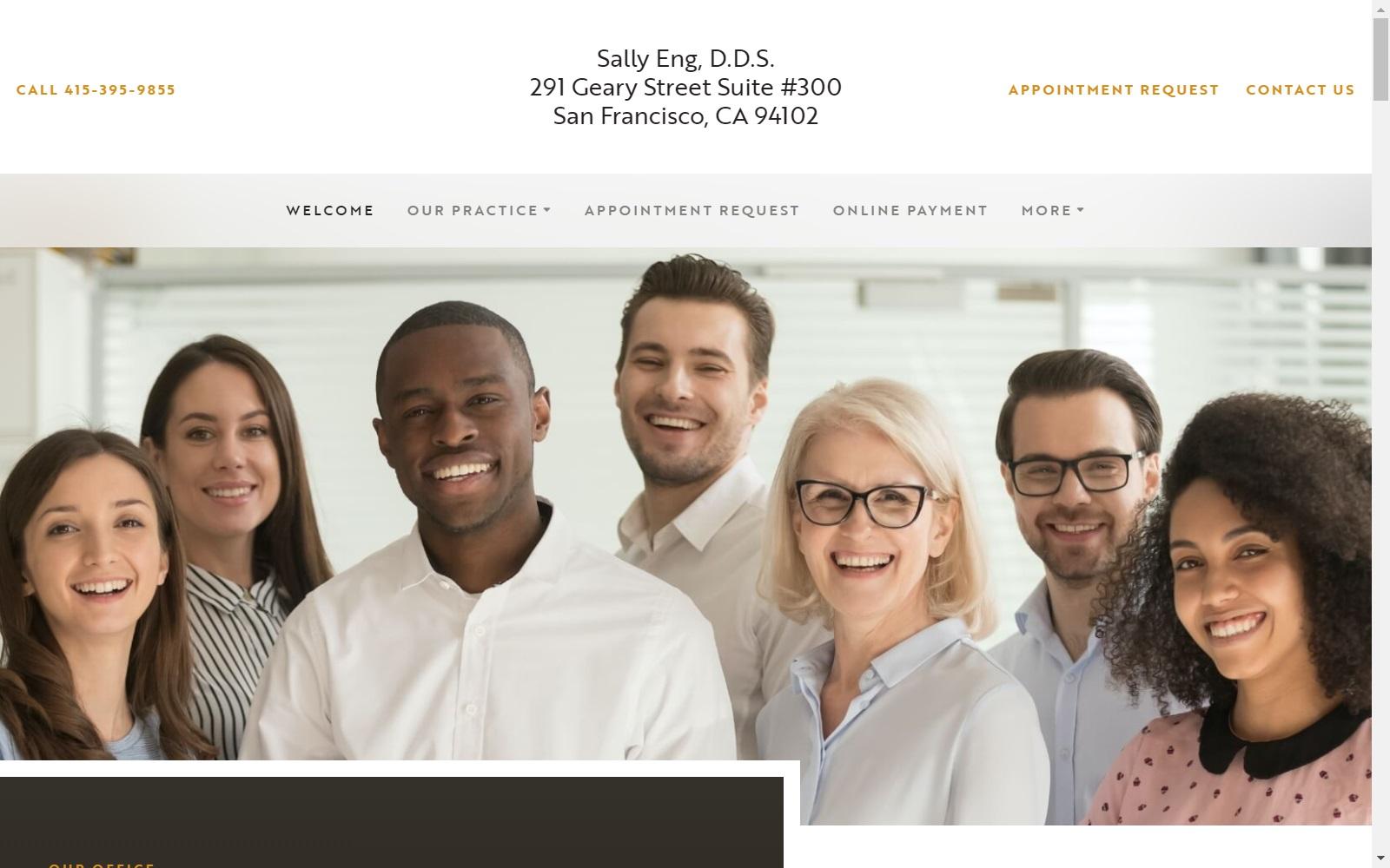 Dr. Sally A. Eng DDS screenshot