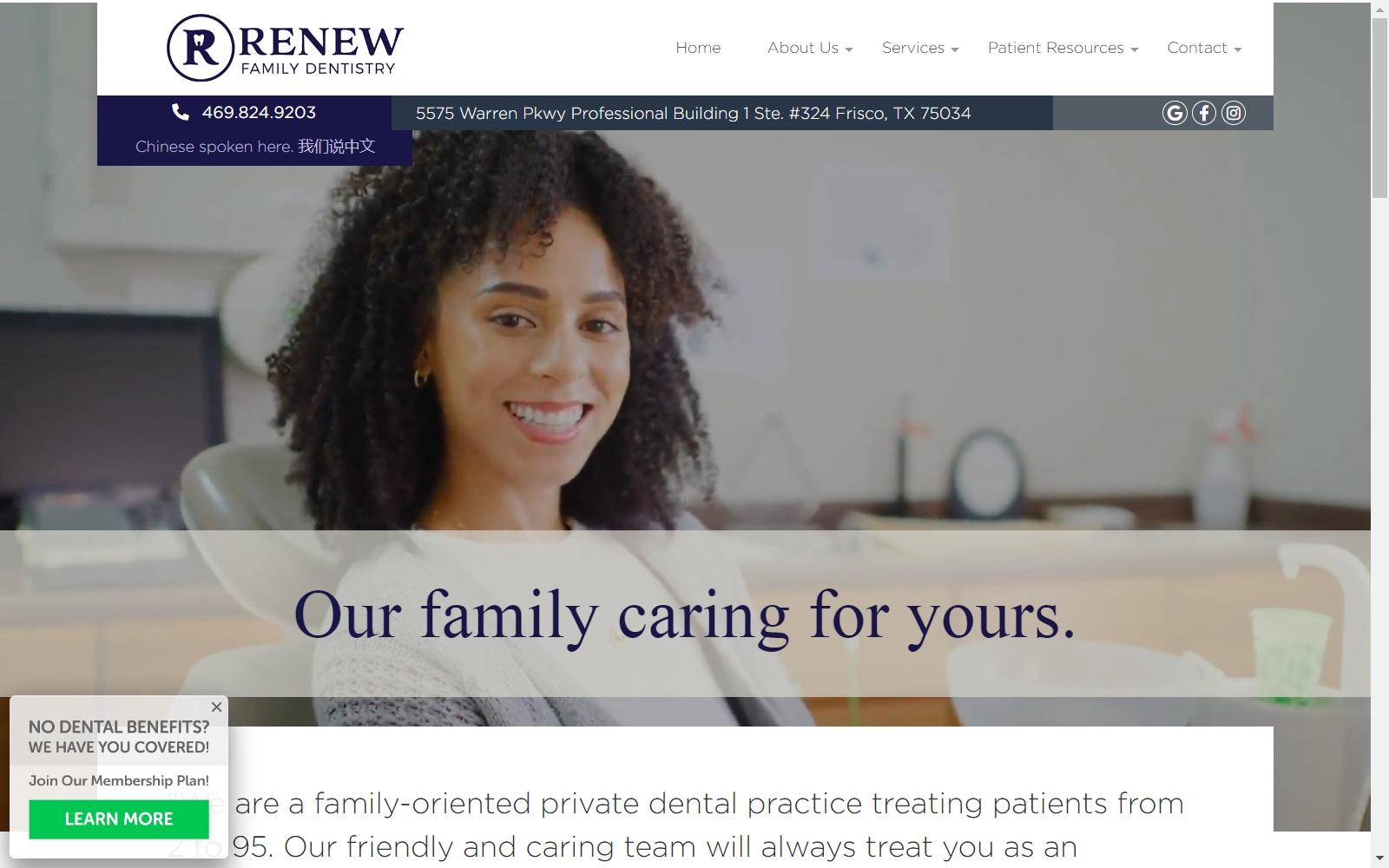 Renew Family Dentistry screenshot