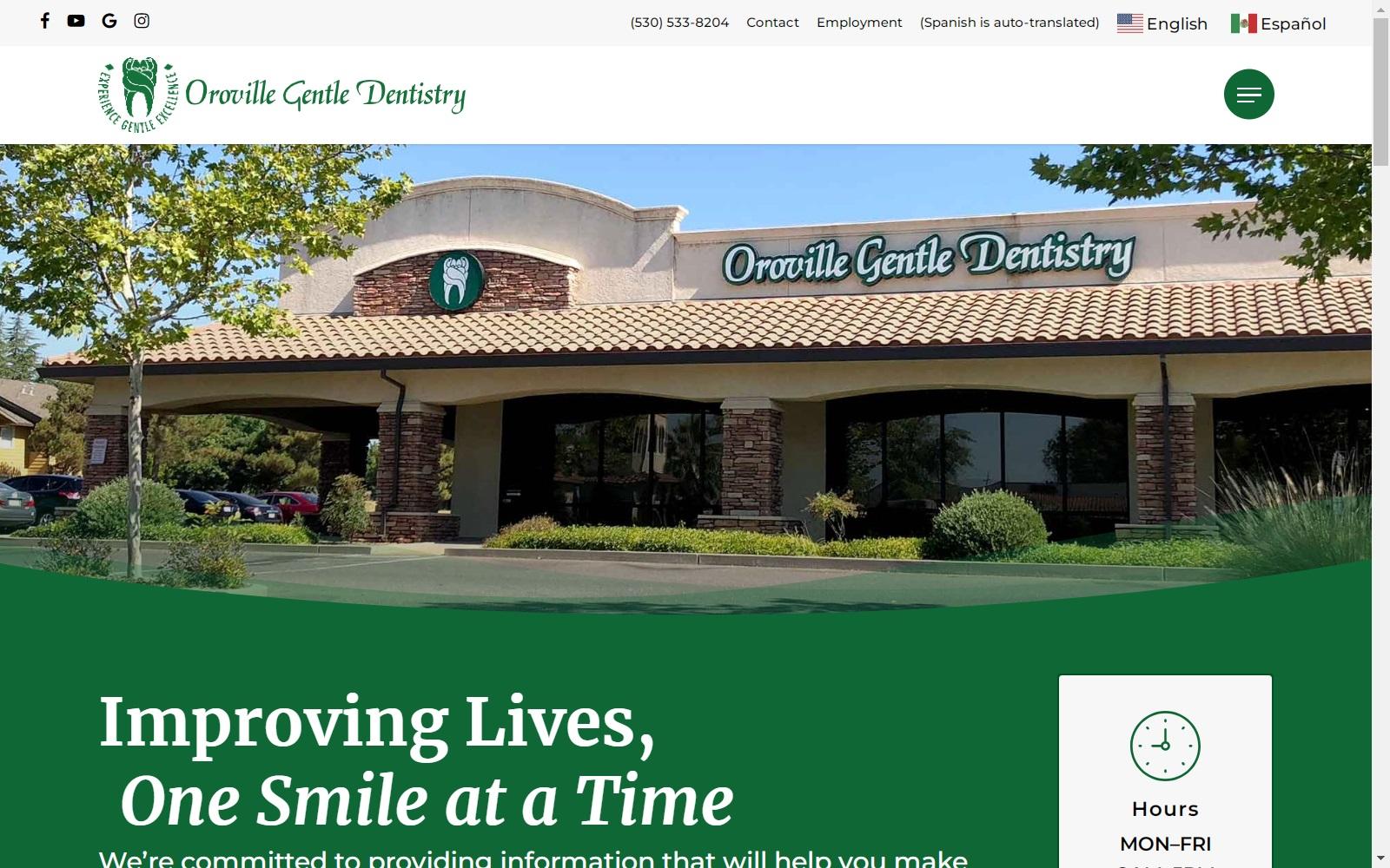 Oroville Gentle Dentistry screenshot
