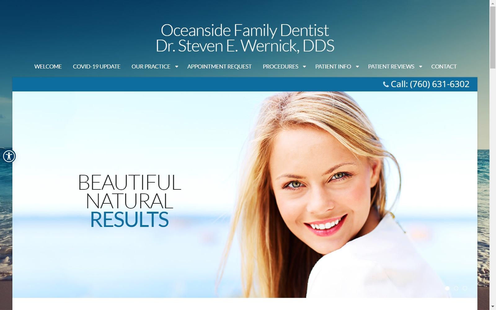 Oceanside Family Dentist screenshot
