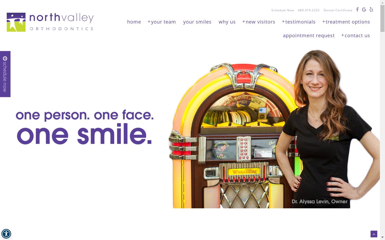 North Valley Orthodontics screenshot