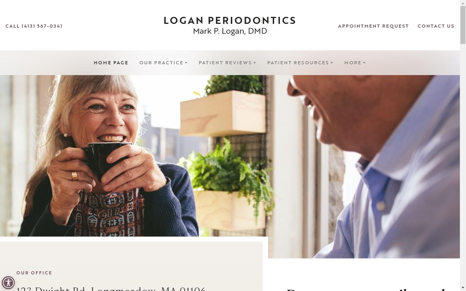 Logan Periodontics screenshot