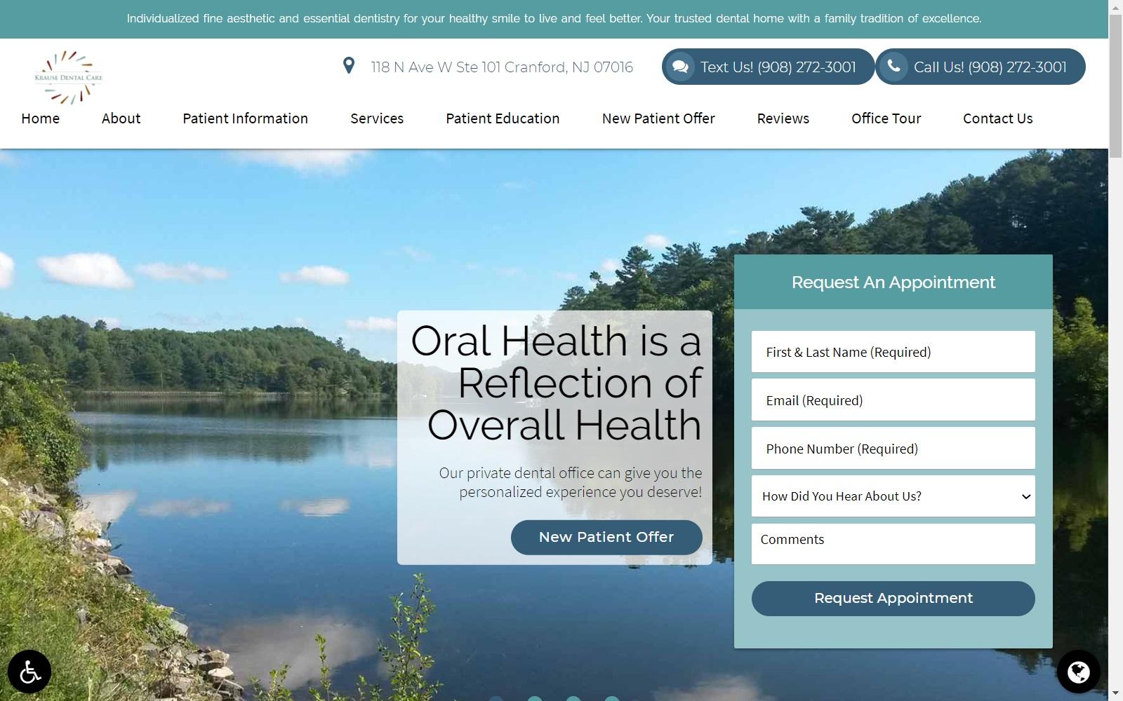 Krause Dental Care screenshot