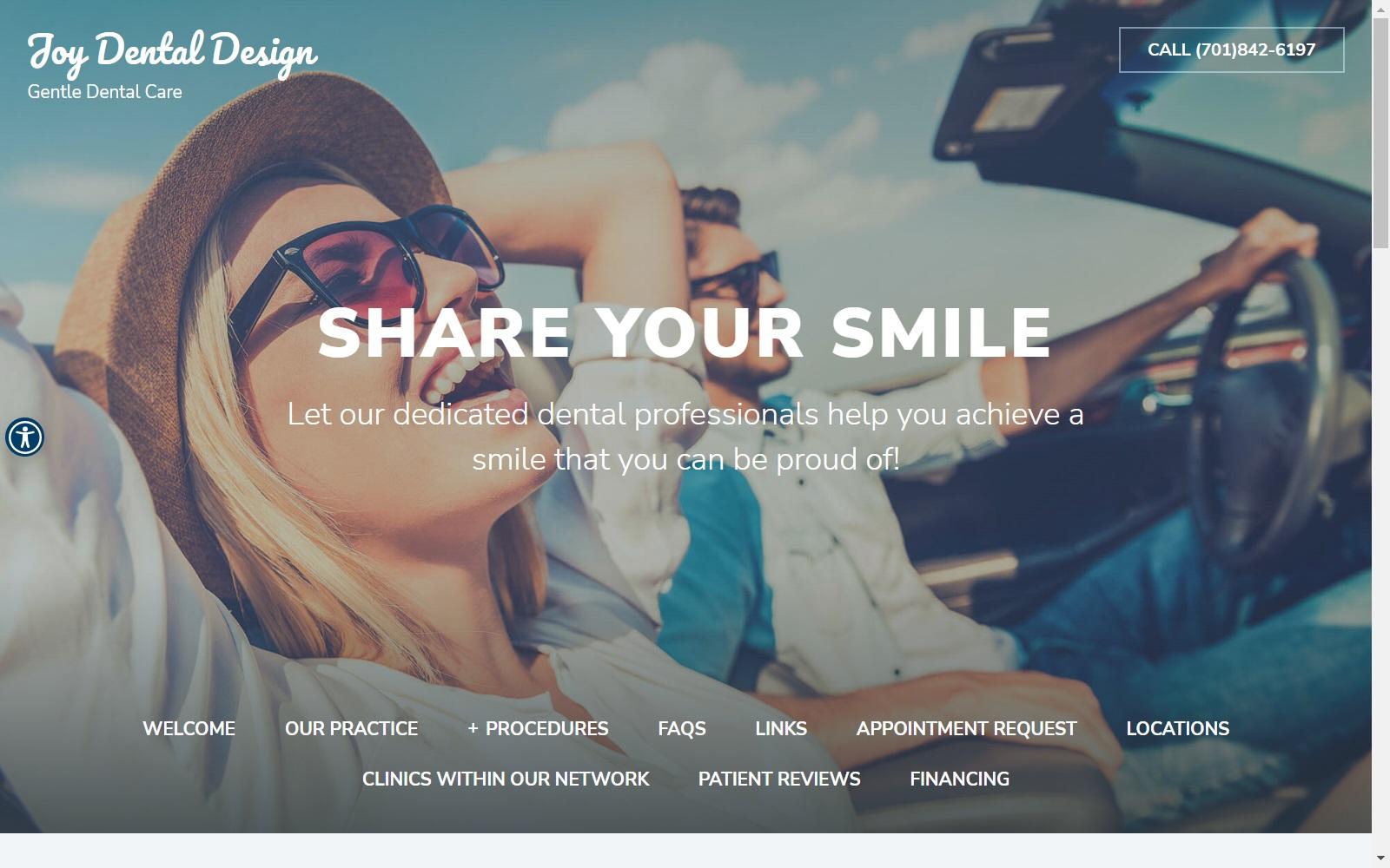 Joy Dental Design screenshot