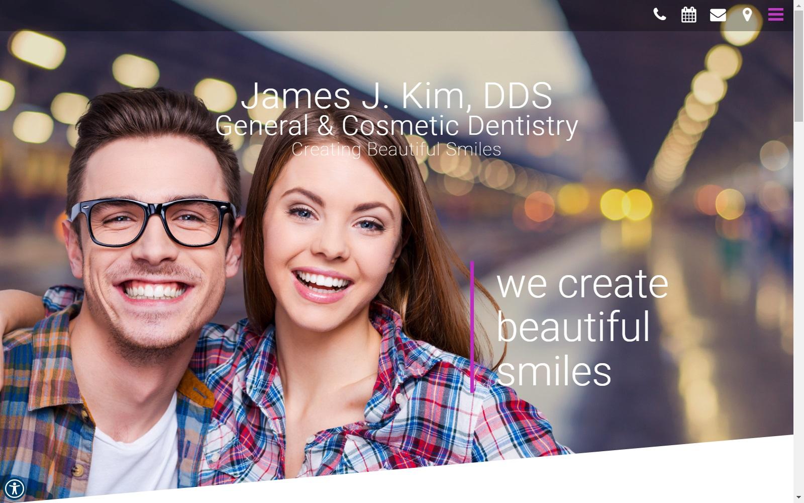 Kim James J DDS screenshot