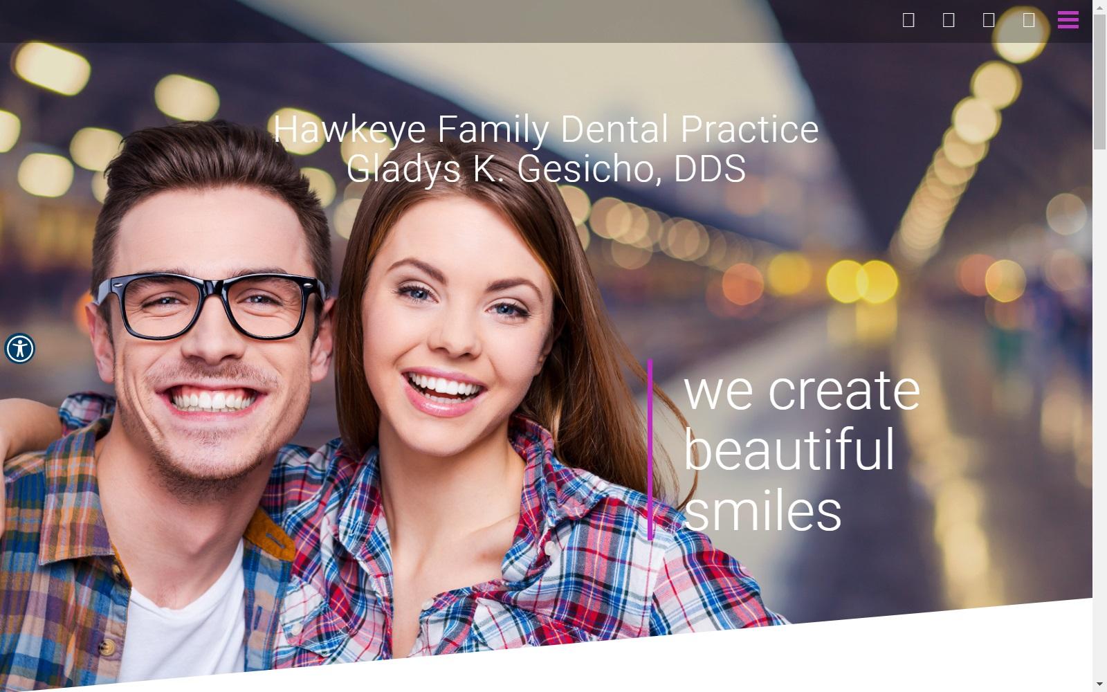 Hawkeye Family Dental Practice screenshot