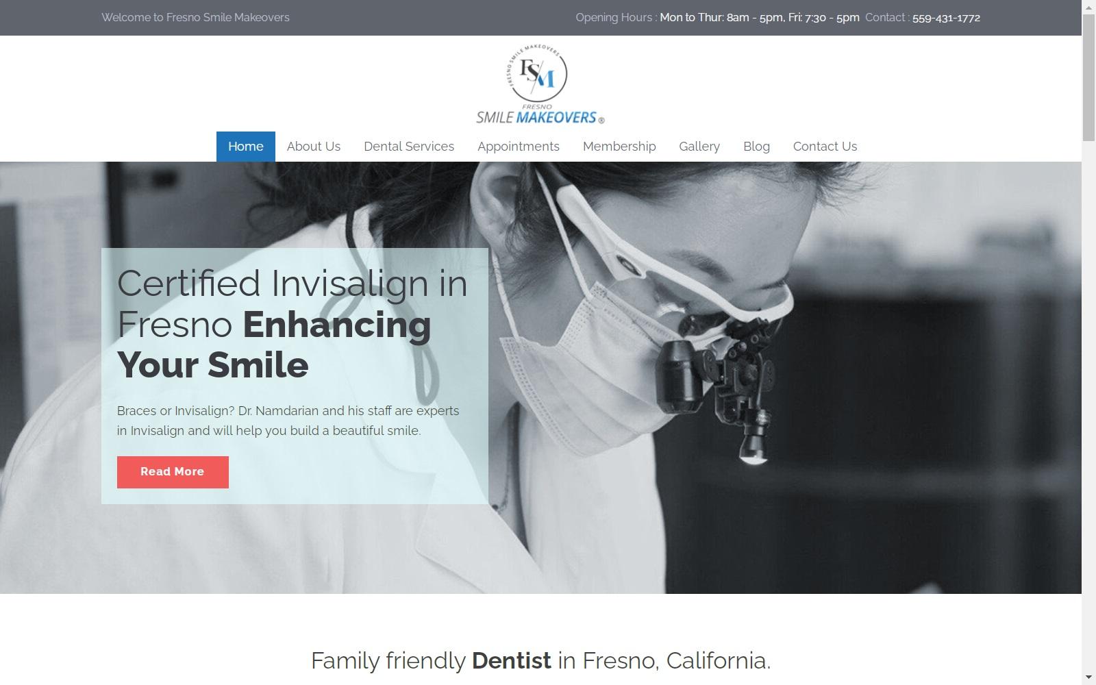 Fresno Smile Makeovers Sam Namdarian DMD