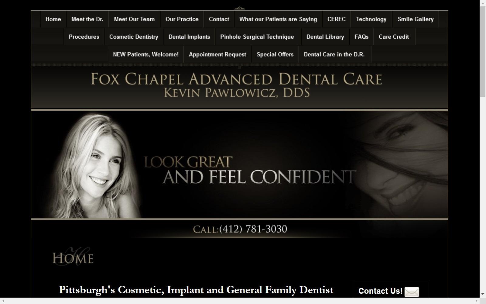 Fox Chapel Advanced Dental Care screenshot