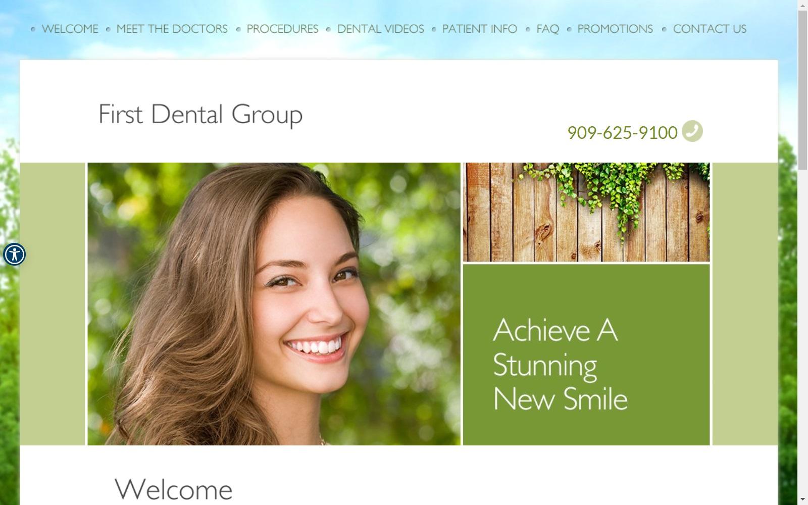First Dental Group screenshot