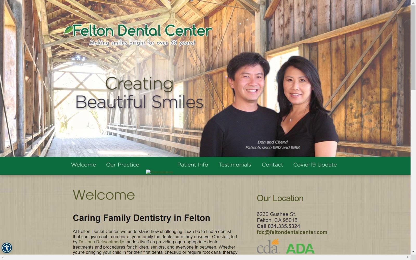 Felton Dental Center screenshot
