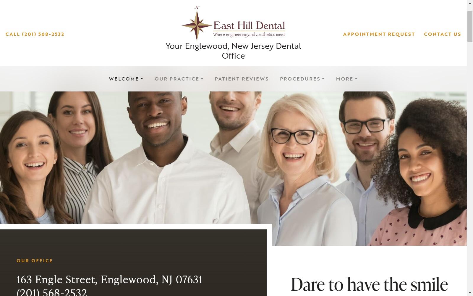 East Hill Dental screenshot