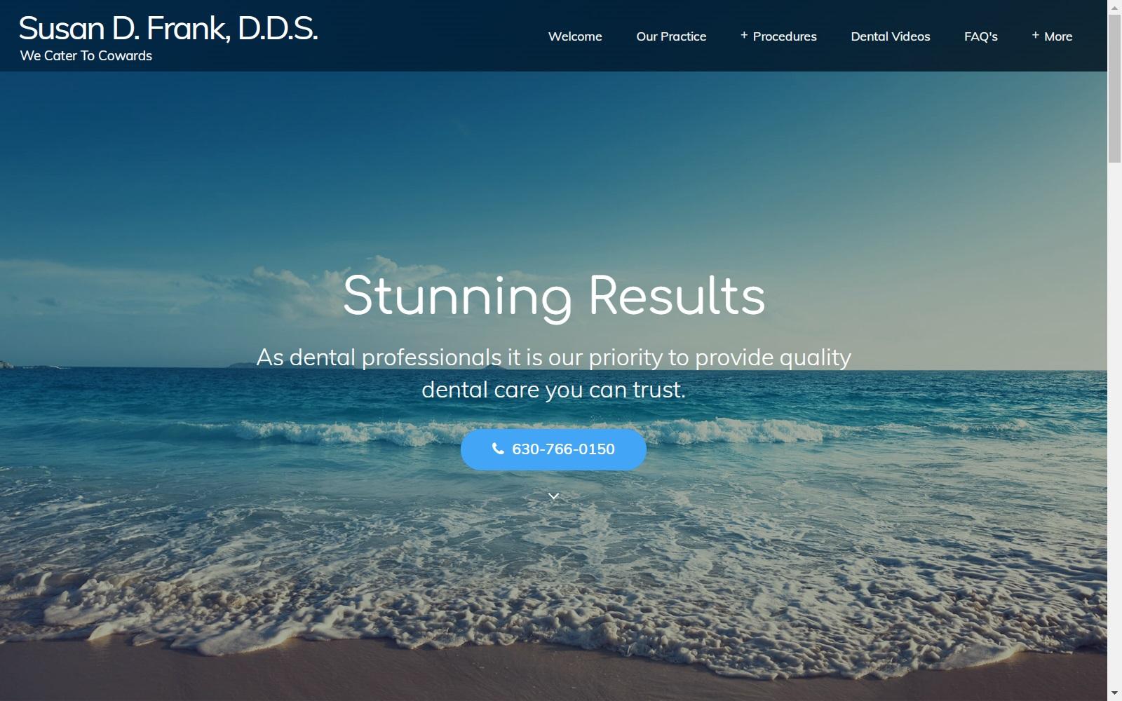 Frank Susan D DDS screenshot