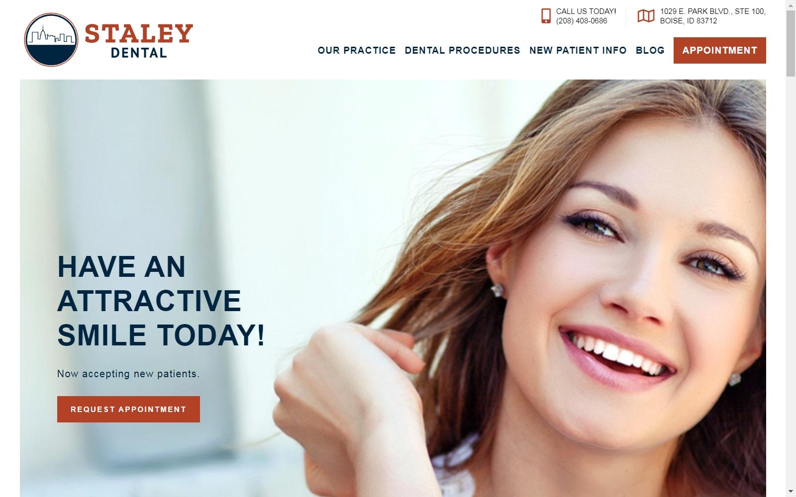 Staley Dental Staley S John DDS screenshot