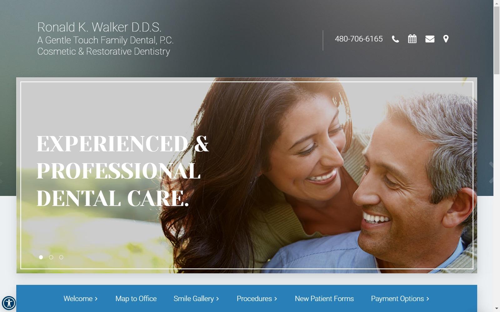 Dr. Ronald K. Walker DDS screenshot