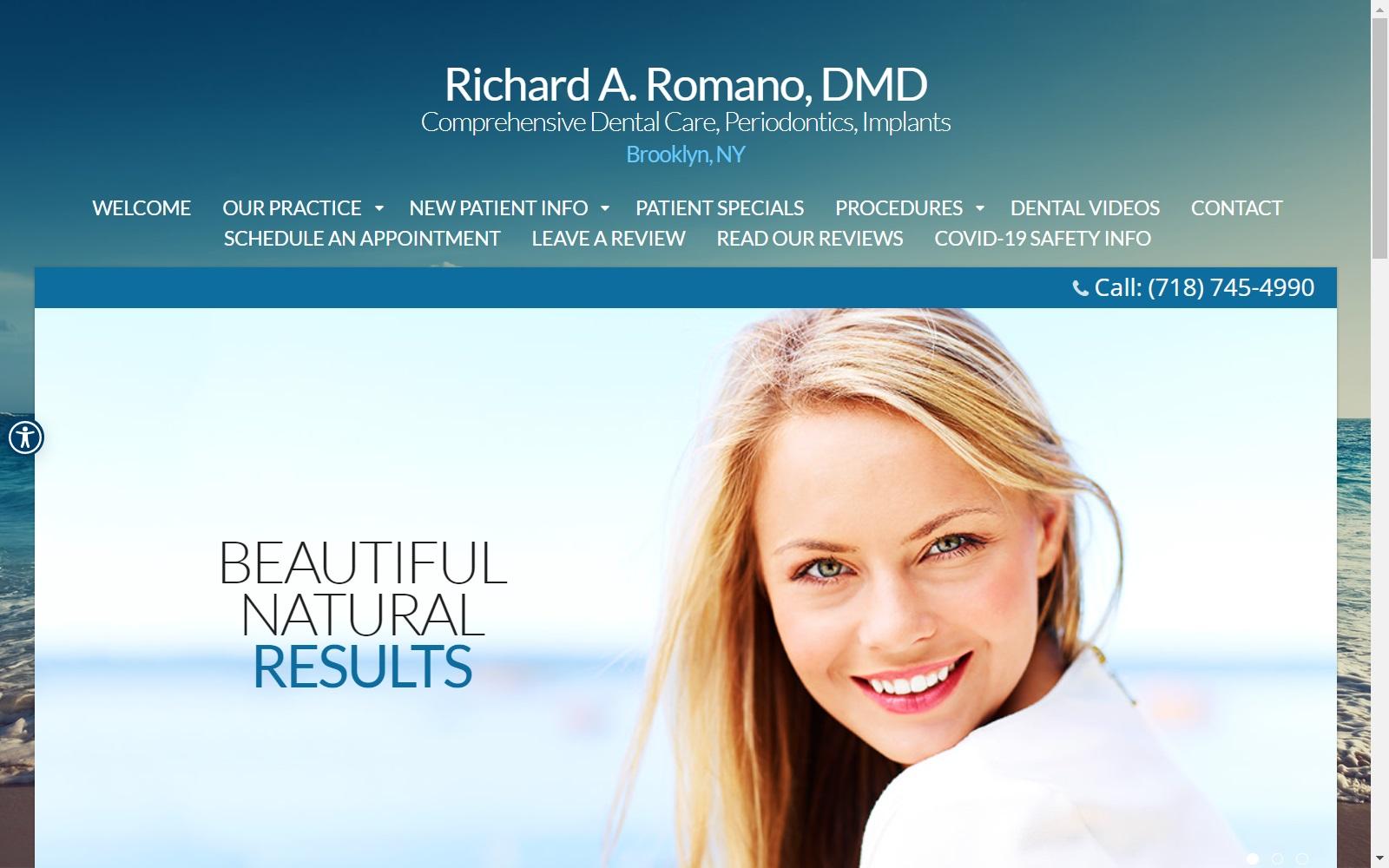 Dr. Richard A. Romano screenshot