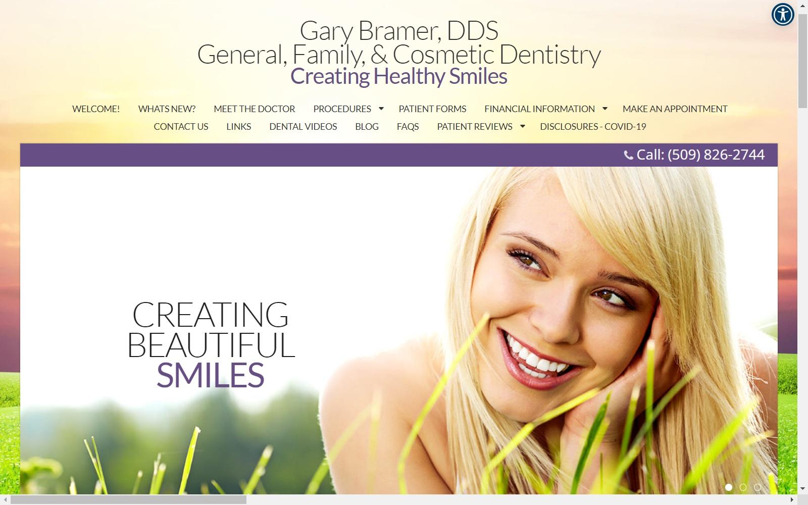Bramer Gary A DDS screenshot