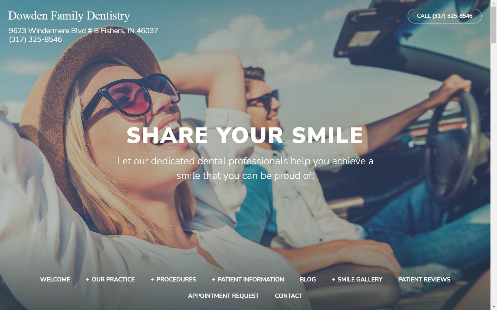 Dowden Family Dentistry screenshot