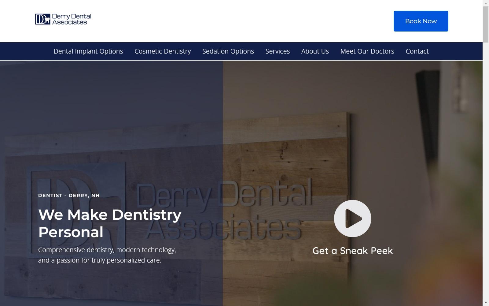 Derry Dental Associates screenshot