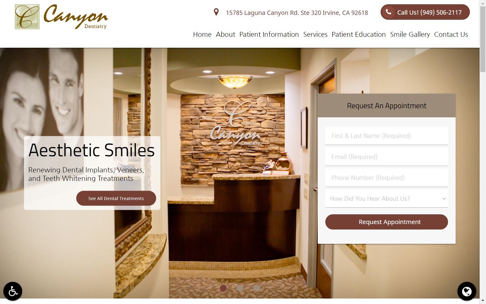 Canyon Dentistry screenshot
