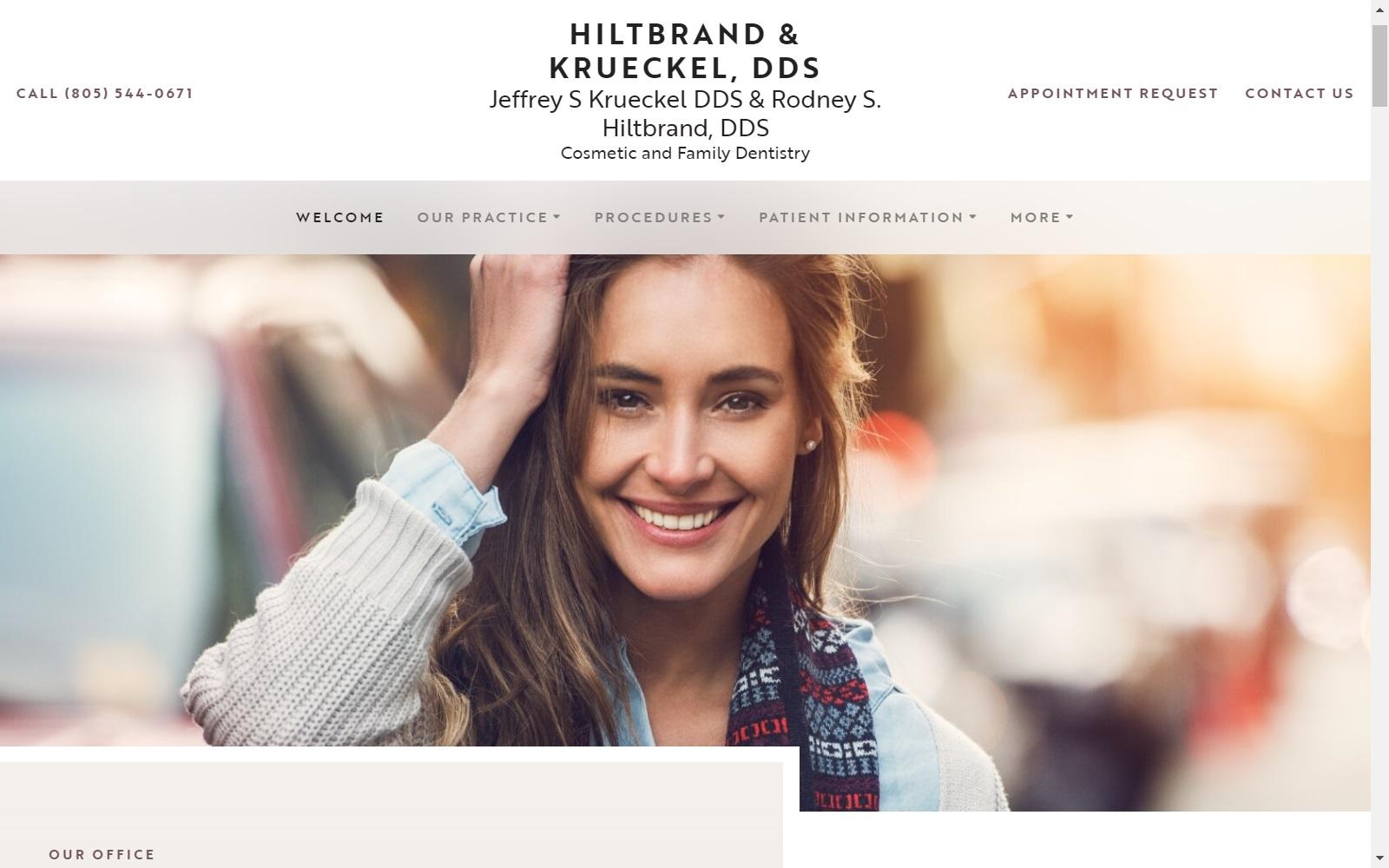 Hiltbrand & Krueckel, DDS screenshot