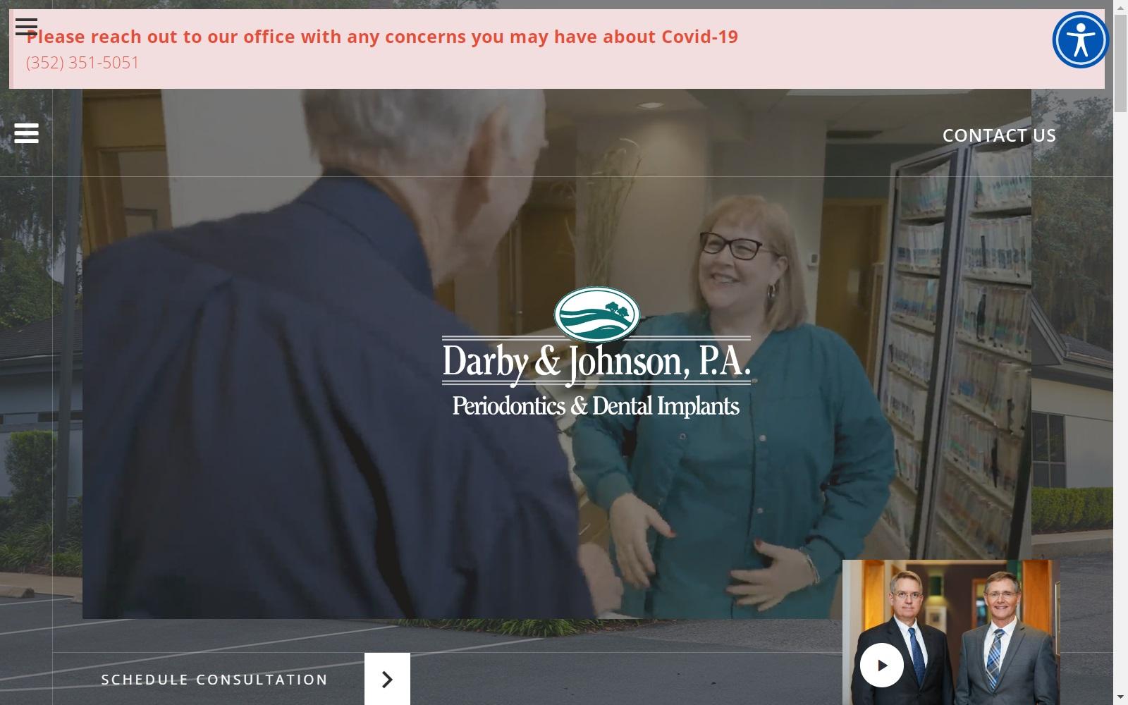 Darby & Johnson, PA screenshot