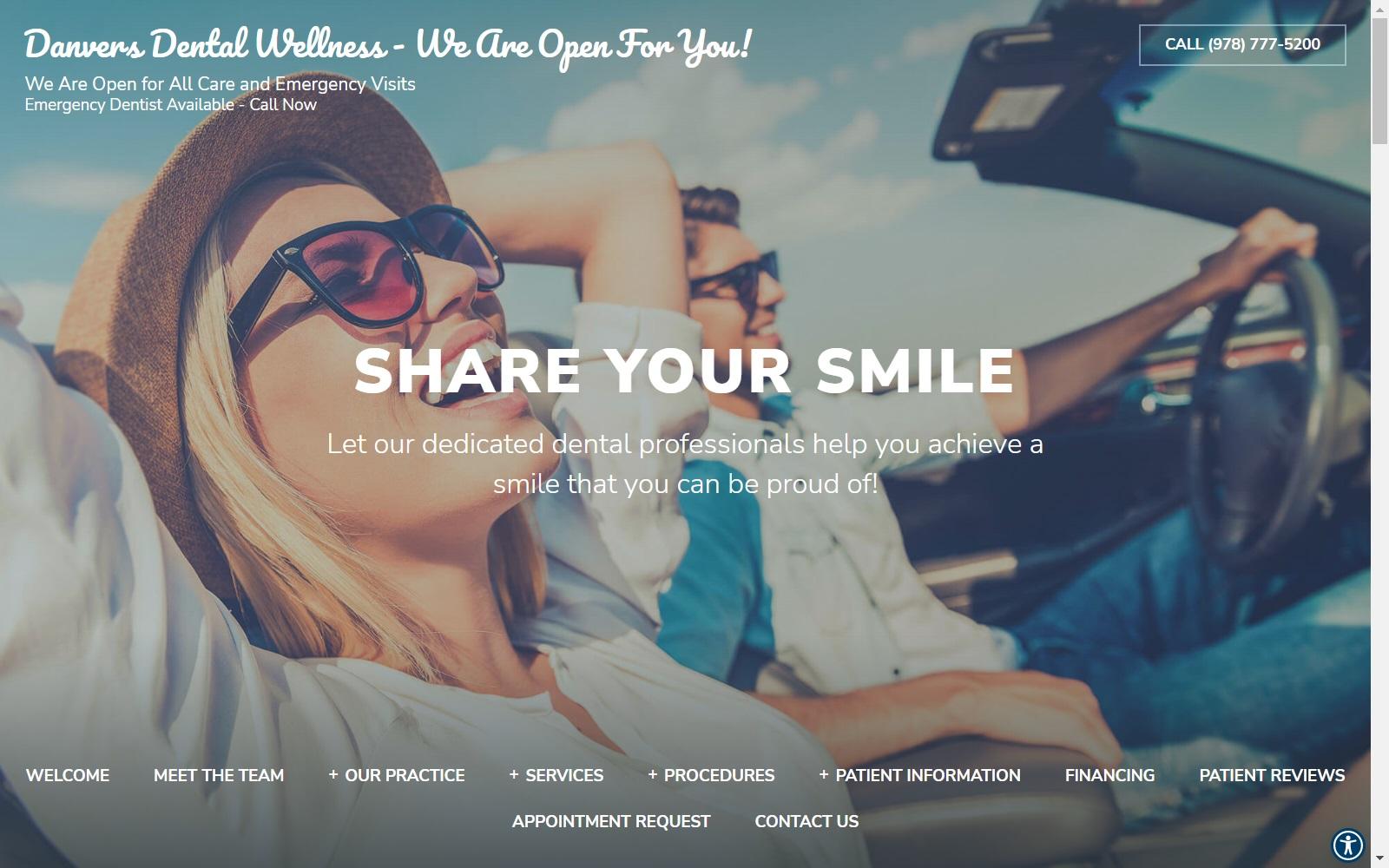 Danvers Dental Wellness screenshot