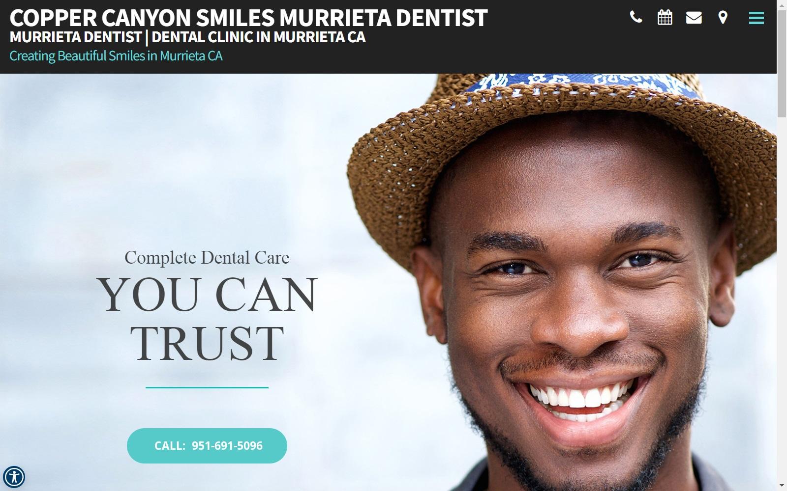 Copper Canyon Smiles | Dentist in Murrieta screenshot