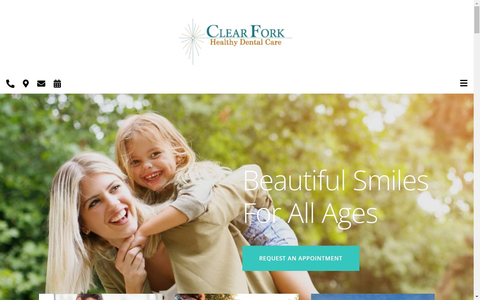 Clear Fork Healthy Dental Care screenshot
