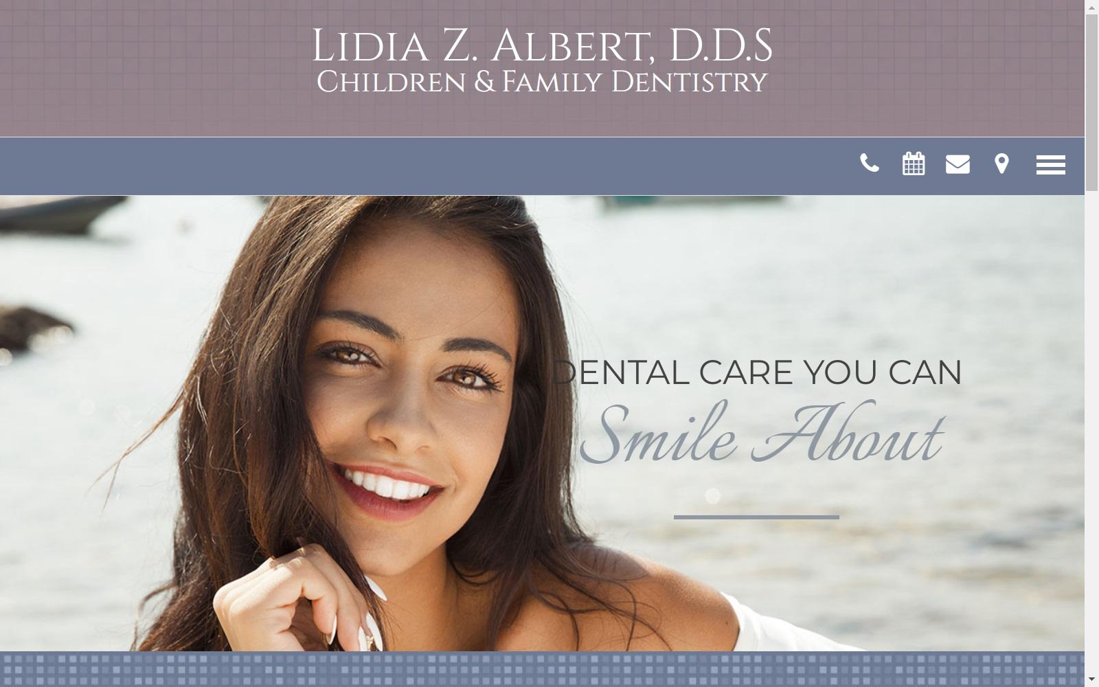 Lidia Albert DDS screenshot