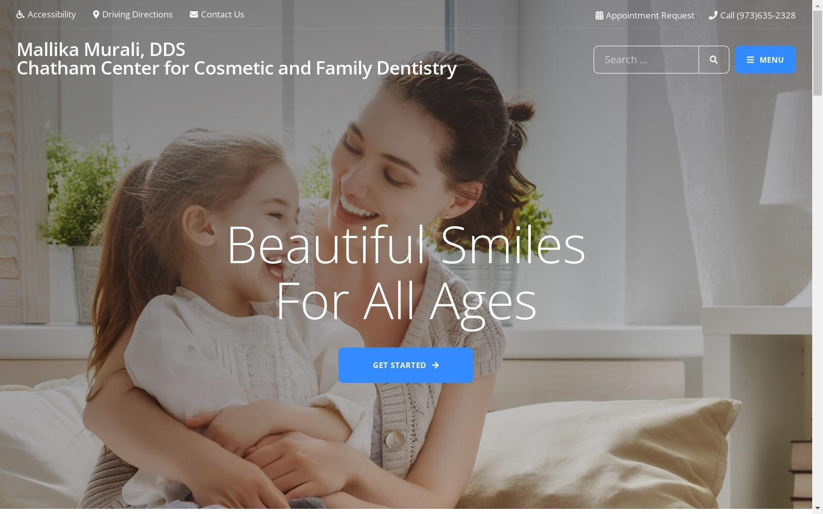 Chatham Center for Cosmetic & Family Dentistry screenshot