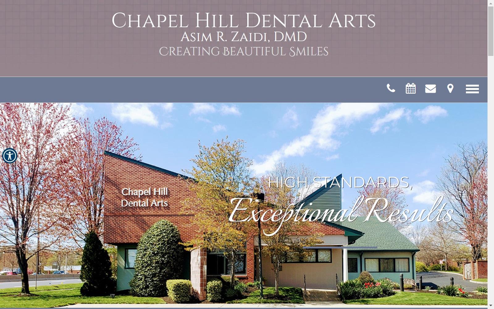 Chapel Hill Dental Arts screenshot