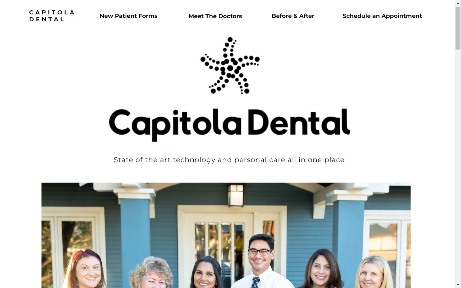 Capitola Dental screenshot