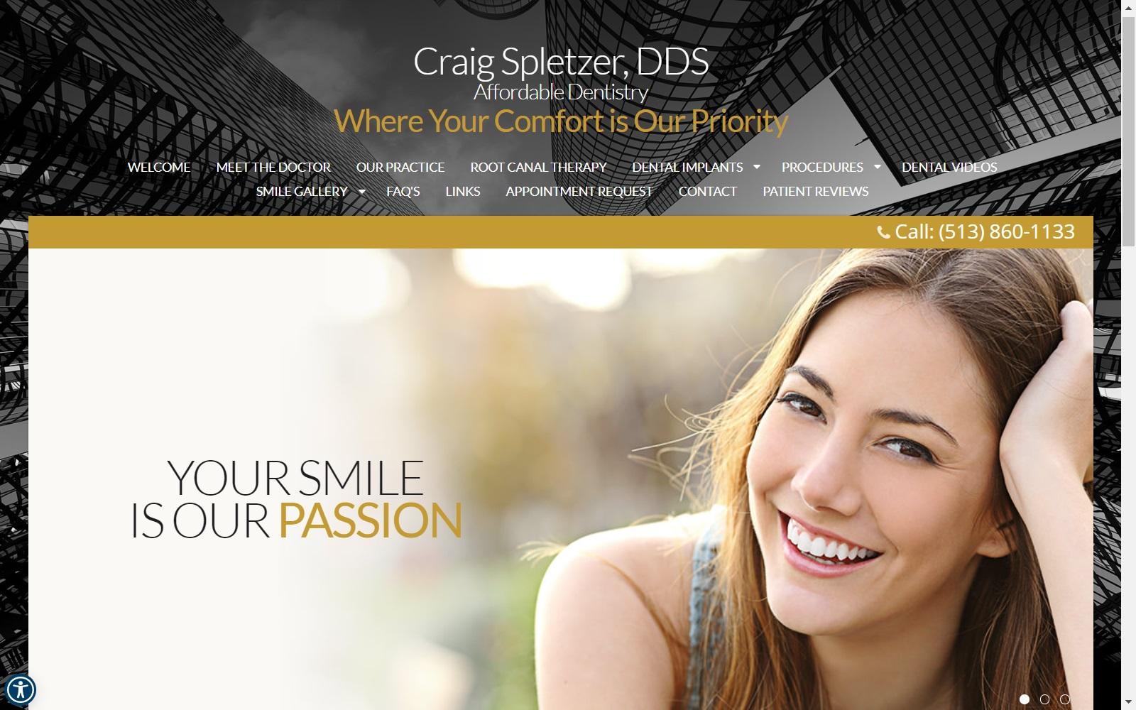 Calhoun Dental screenshot