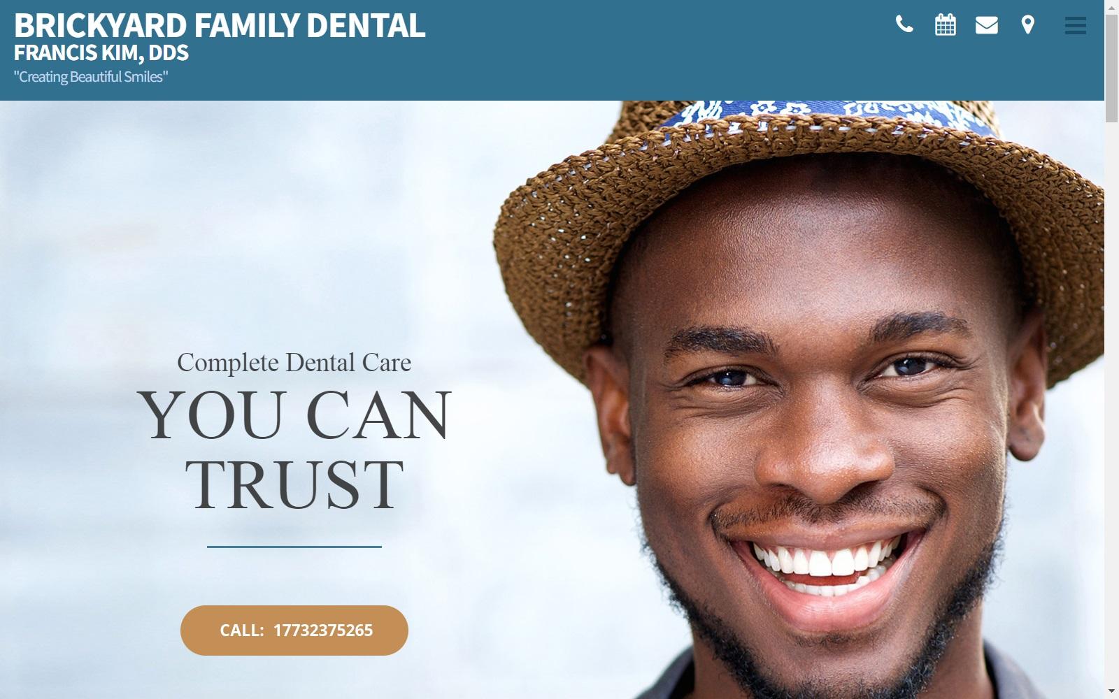 Brickyard Family Dental screenshot