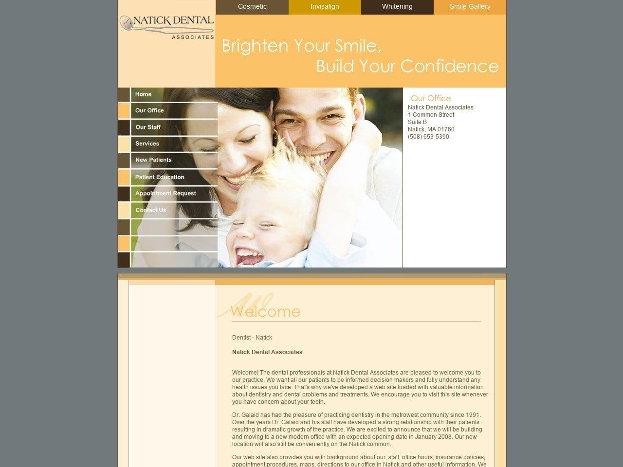 Natick Dental Associates screenshot