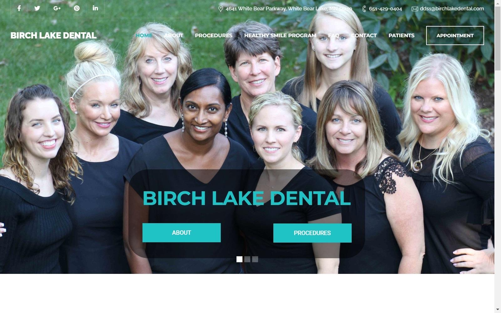 Birch Lake Dental screenshot