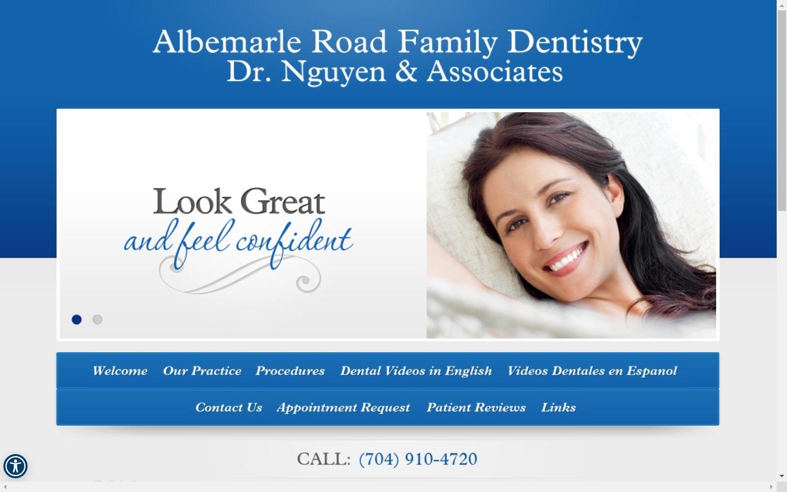 Albermarle Road Family Dentistry screenshot