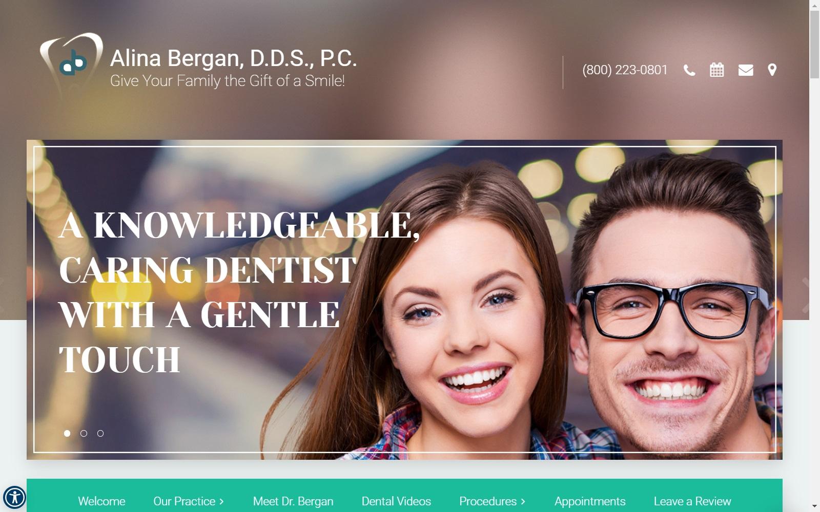 Alina Bergan D.D.S. P.C. screenshot