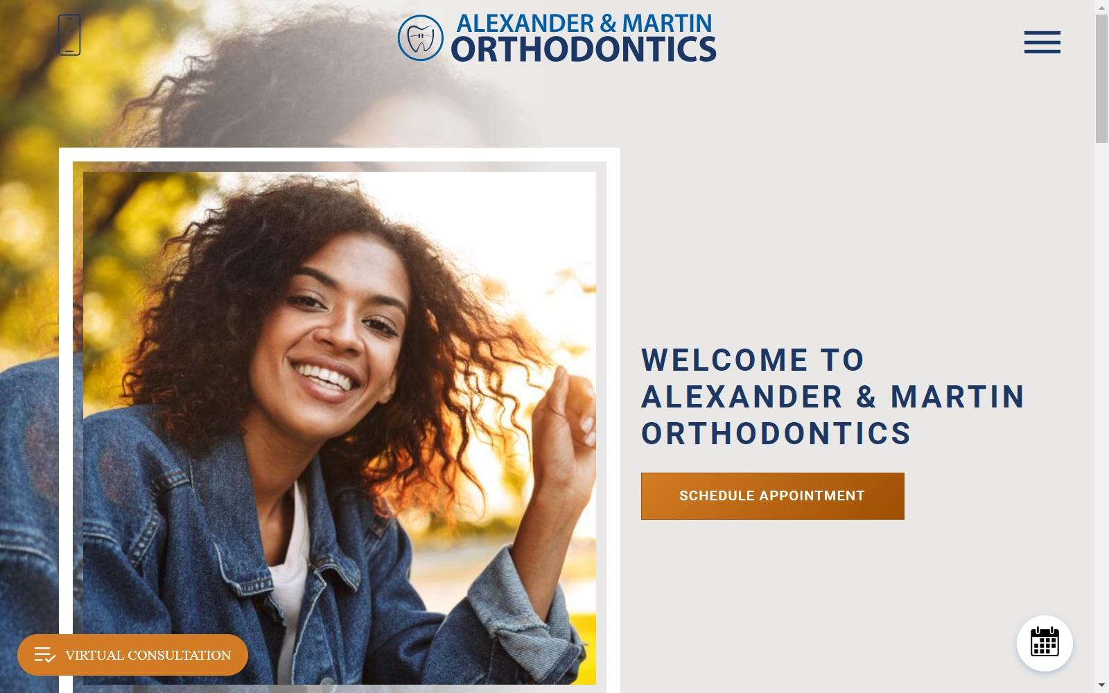 Alexander & Martin Orthodontics screenshot